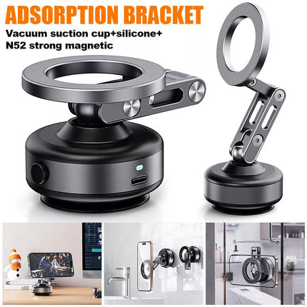 Electric Vacuum Suction Car Phone Mount 360° Rotation Phone Holder ES