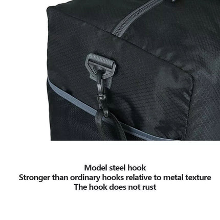 Large Gym Duffel Bags 70L Canvas Travel Bag Waterproof Fitness Shoes Compartment