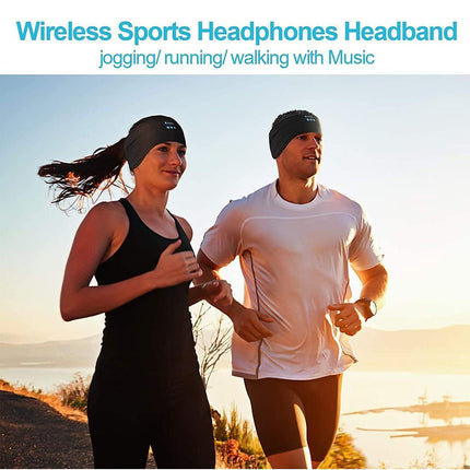 Wireless Bluetooth Headband Sleep Headphones Ultra-Soft Music for Side Running