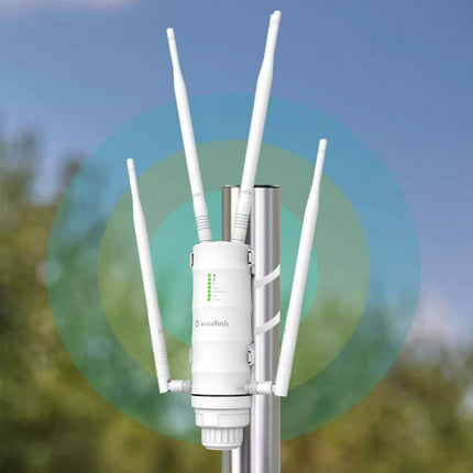 Aerial HD4 AC1200 Dual Band Long Range Outdoor WiFi Extender WiFi Router