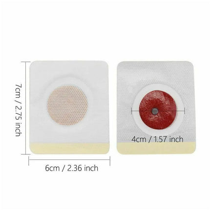 50Pcs Slimming Patch Perfect Detox Navel FatBurner Sticker Belly Waist Plaster