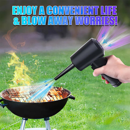 50000 RPM Electric Air Duster 3-Gear LED Dust Blower for Computer Keyboard Car