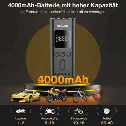 Portable Rechargeable Car Tire Air Inflator Tyre Electric Pump Cordless with USB