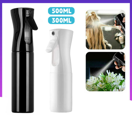 300ML Salon Barber Hair Mist Spray Bottle Hairdressing Water Sprayer Tools White