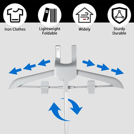 Steamer Stand Telescopic Garment Steamer Rack Height Adjustable Garment (grey)