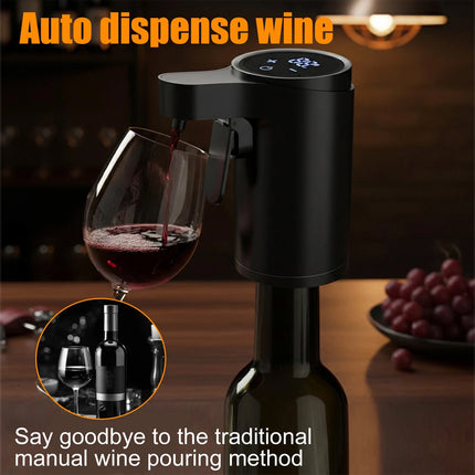 Automatic Electric Digital Wine Decanter Aerator Dispenser Pourer Pump Whiskey