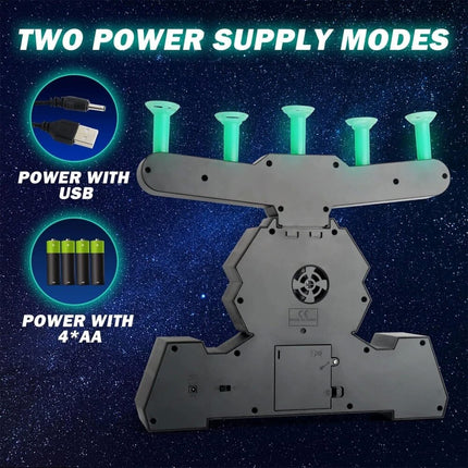 Glow in The Dark Floating Target Game Movable Hover Ball Target Set