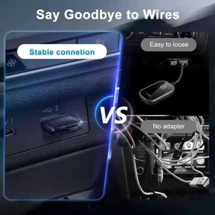 2in1 USB Wireless CarPlay Adapter For iPhone Carplay Dongle Plug Play Mini Box