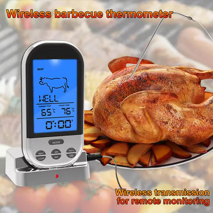 Large LCD Digital Meat Thermometer Kitchen BBQ Grill Oven Probe
