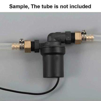 12V Cold Hot Water Pump Solar Circulation Brushless Motor 1/2" Couplers 800L/H