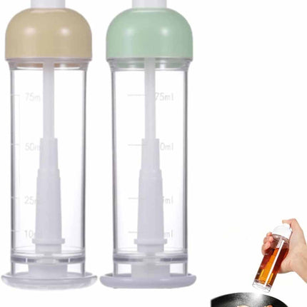 100ML Down-Spray Oil Bottle,Precision Cooking Oil Sprayer, Even Spray,Less Waste