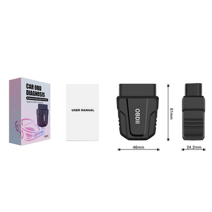 OBD2 Scanner Reader Bluetooth Wireless Auto Diagnostic Scan Tool for iOS&Android