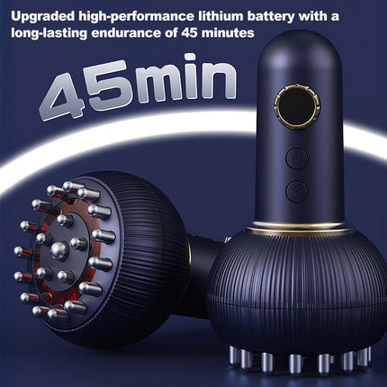 Electric Lymphatic Drainage Machine Meridian Body Massage Brush Microcurrent