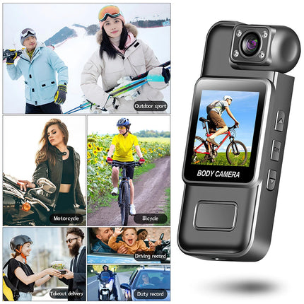 4K HD WiFi Mini Camera Digital Video Recorder Night Vision Police Cam Camcorder