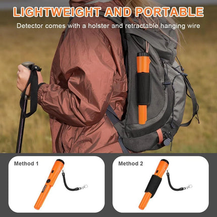 Metal Coins Gold Detector Pinpointer IP66 Waterproof Handheld Pin Pointer Wand