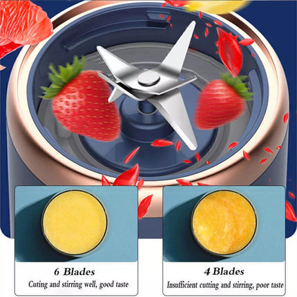Electric Fruit Juicer Smoothie Maker Portable USB Blender Bottle Juice Shaker