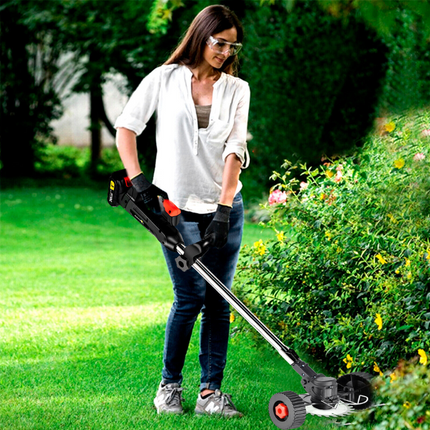 Cordless Electric Grass String Trimmer Lawn Cutter Brush Mower Whipper Snipper