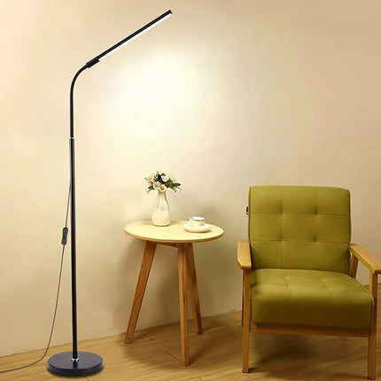 LED Floor Lamp Gooseneck 360 Adjustable Reading Standing Lamp For Office Bedroom