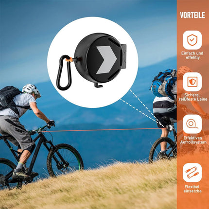 Bicycle Tow Rope Mountain Bike Parent-Child Pull Rope Portable Outdoor Tow Rope