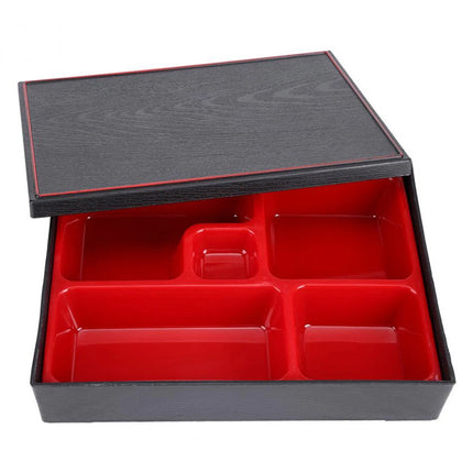 Portable Japanese Sushi Bento Lunch Box Food Container Picnic Box 5 Compartments
