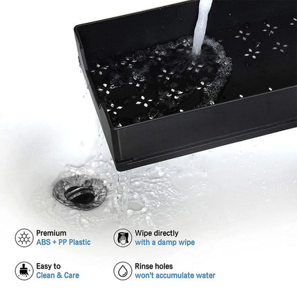 Under Sink Storage - 2 Pack under Sink Organizer - Sliding Drawer Shelf Pull Out