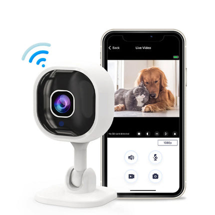 1080P Indoor Security Camera Monitor Night Vision Baby Wireless IPWiFi Smart