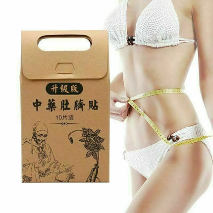 50Pcs Slimming Patch Perfect Detox Navel FatBurner Sticker Belly Waist Plaster