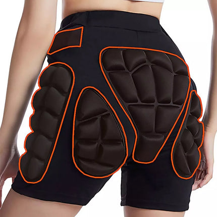Hip Padded Shorts Protective Ski Skate Snowboard Impact Pants Hip Protector Gear XL