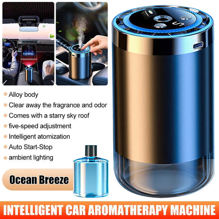 Smart Car Air Freshener USB Rechargeable Aroma Diffuser Scent Purifier
