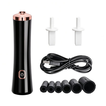 Electric Eyelash Glue Shaker Nail Lacquer Shaker 6PCS Heads for Eyelash Glue Ink