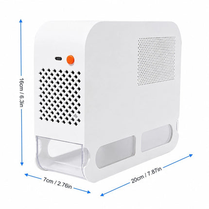 Parrot Bird Food Winnower Grain Husk Separator and Seed Sifting Mixer Cleaner (White)