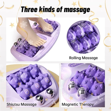 Foot Massager Ergonomic Design Compact Portable For Home Office Travel