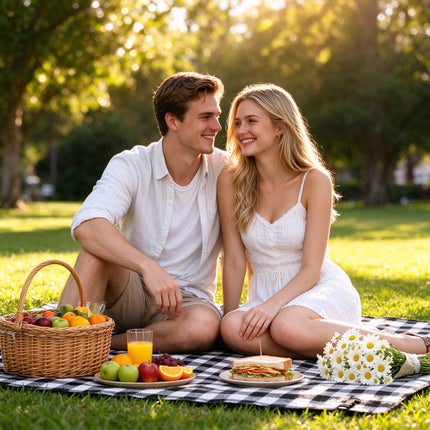 Large Water Resistant Picnic Blanket 200x200cm Foldable Outdoor Camping Beach Mat