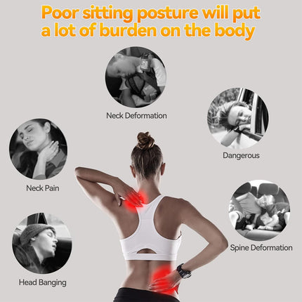 Adjustable  Headrest Neck Pillow Cushion Head Support Pad Soft Comfort