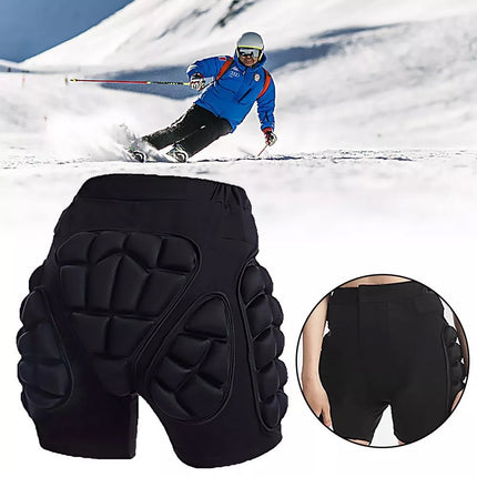 Hip Padded Shorts Protective Ski Skate Snowboard Impact Pants Hip Protector Gear XL