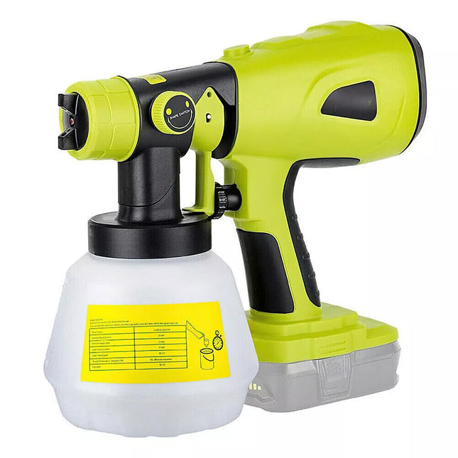 Cordless High Pressure Sprayer Paint Sprayer For Ryobi 18V Battery