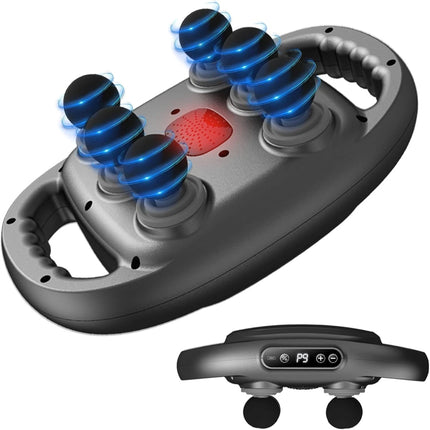 6 Head Massagers Deep Tissue Percussion Massager Muscle Vibrating Pain Relief