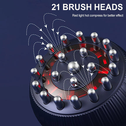 Electric Lymphatic Drainage Machine Meridian Body Massage Brush Microcurrent