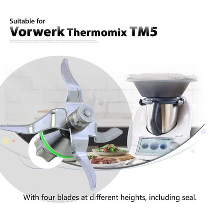 Stainless Steel Blender Blade Spare Parts Accessories For Vorwerk Thermomix TM5