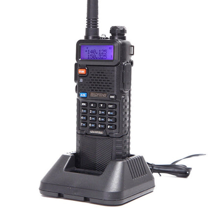 1 Set Walkie Talkie Band Handheld Earphones Two Way Radio 400-470MHz 3800MAH