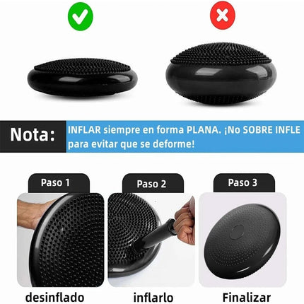 Balance Disc Balance Cushion for Stability Balance & Strength Training, Non-Slip