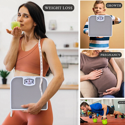 Mechanical Bathroom Scale Machine Weighing Scales Weight Display 130kg