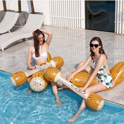 4Pcs  Adult Pool Inflatable Float Boat Sports Toys Party Swimming Battle Hammer