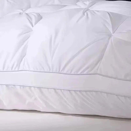 2Pc Duck Feather Pillows Luxury Hotel Pillows Standard Queen Size