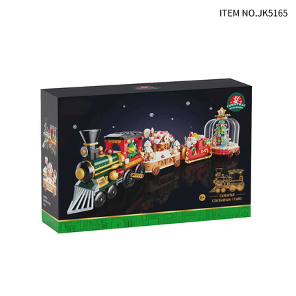 LOZ 4-in-1 Christmas Train Mini Bricks Building Blocks Set Toy Gift Kids Adults