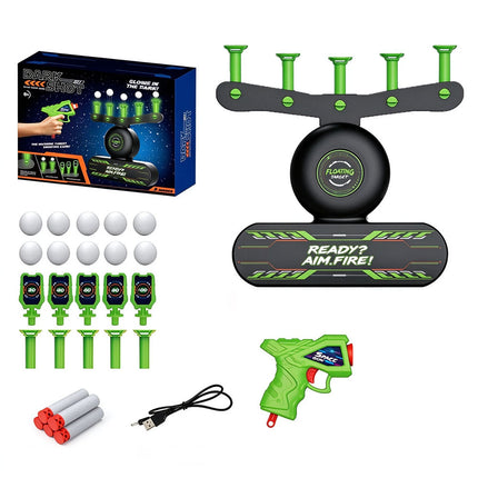 Glow in The Dark Luminous Electric Floating Target Hover Ball Shooting Games