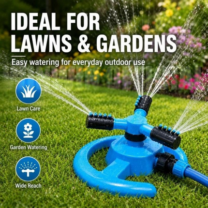 360 Rotating Garden Sprinkler Lawn Sprayer Automatic Watering Irrigation System