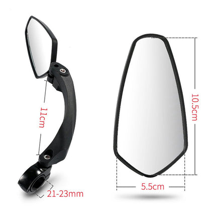Adjustable Bicycle Rear View Mirror Left Right Cycling Rearview