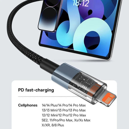 MFI Certified Lightning Charging Cable for Apple iPhone 14 13 12 11 X PRO MAX