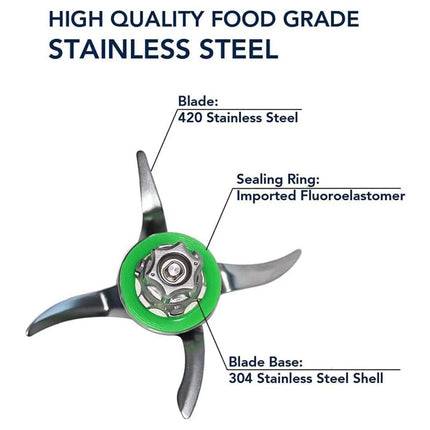 Stainless Steel Blender Blade Spare Parts Accessories For Vorwerk Thermomix TM5